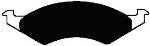 Porterfield Brake Pads for 1991 Mercury Cougar w/Rear Discs