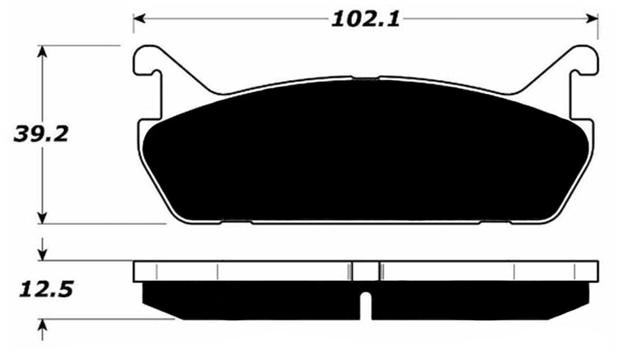 Porterfield Brake Pads for 1990 Mazda MX-5 Miata