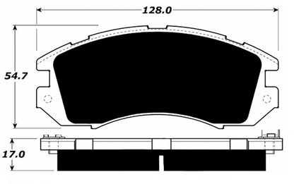 Porterfield Brake Pads for 1996 Subaru Impreza 5 DOOR