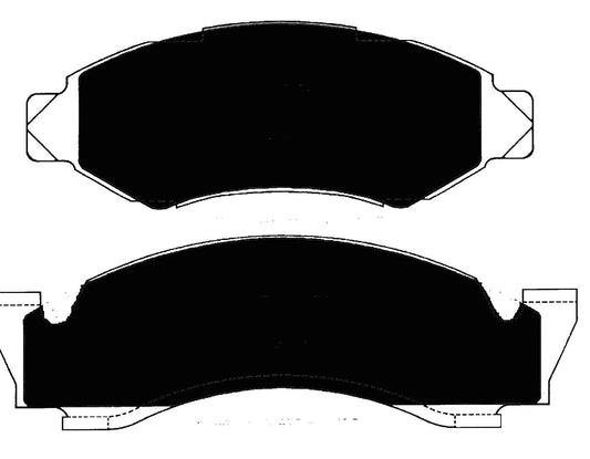 Porterfield Brake Pads for 1984 FORD Bronco