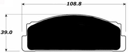 Porterfield Brake Pads for 1980 FIAT X 1/9