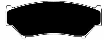 Porterfield Brake Pads for 2004 CHEVROLET TRACKER