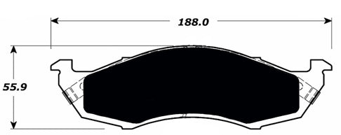 Porterfield Brake Pads for 2003 Nissan Quest