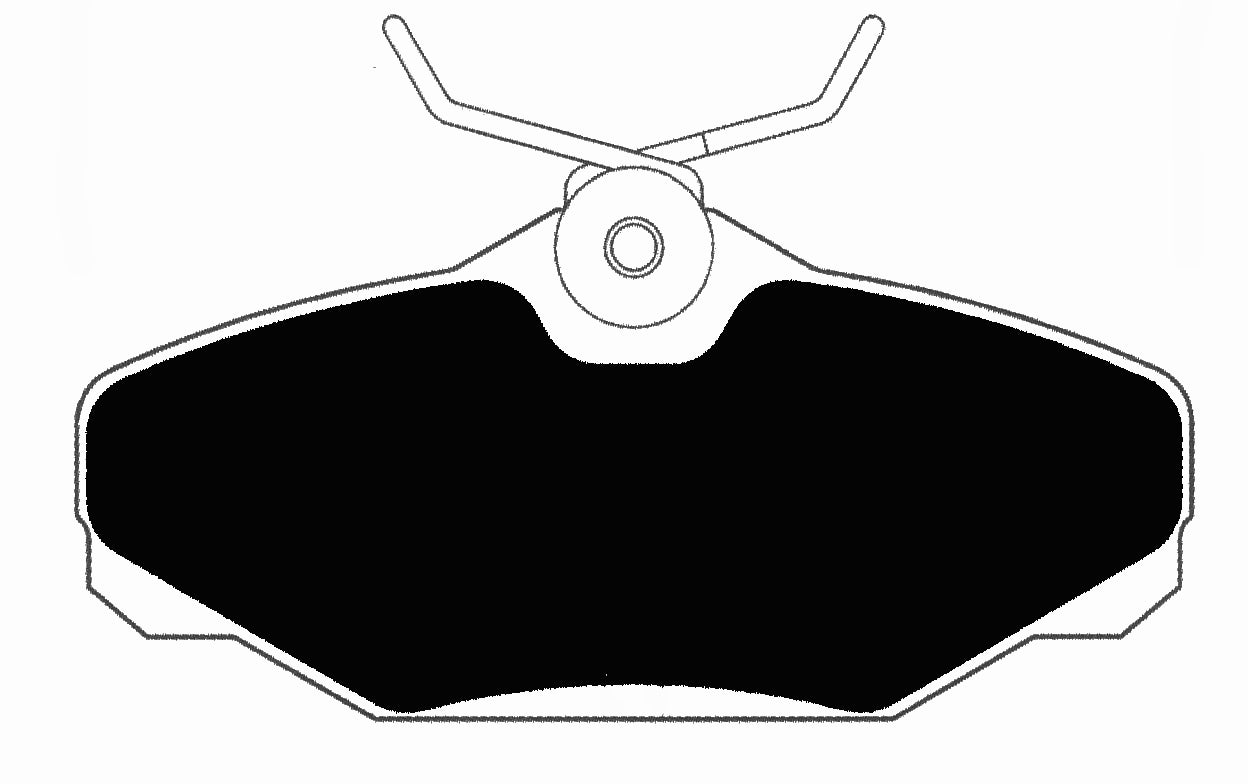 Porterfield Brake Pads for 2002 Mercury Sable REAR Discs