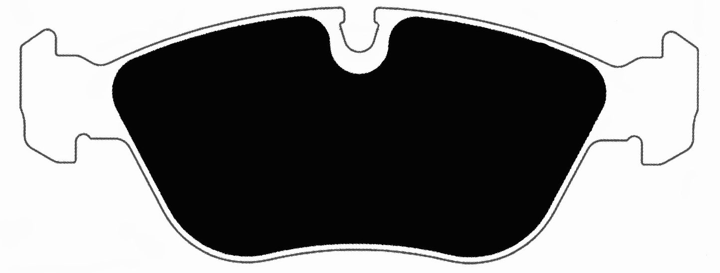 Porterfield Brake Pads for 2000 Volvo S70 AWD fr ch 596636