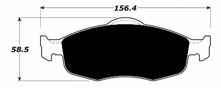 Porterfield Brake Pads for 2004 MERCURY COUGAR 6 Cyl R/Drum w/o sensor