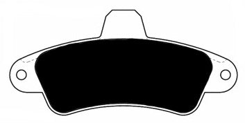 Porterfield Brake Pads for 1997 FORD Contour R/Disc