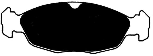 Porterfield Brake Pads for 2003 Jaguar XKR Base (non brembo)