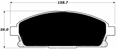 Porterfield Brake Pads for 2001 Infiniti Q45