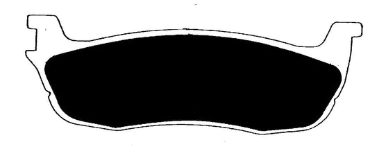 Porterfield Brake Pads for 2003 FORD F150 4WD Rear Disc 5 Lug