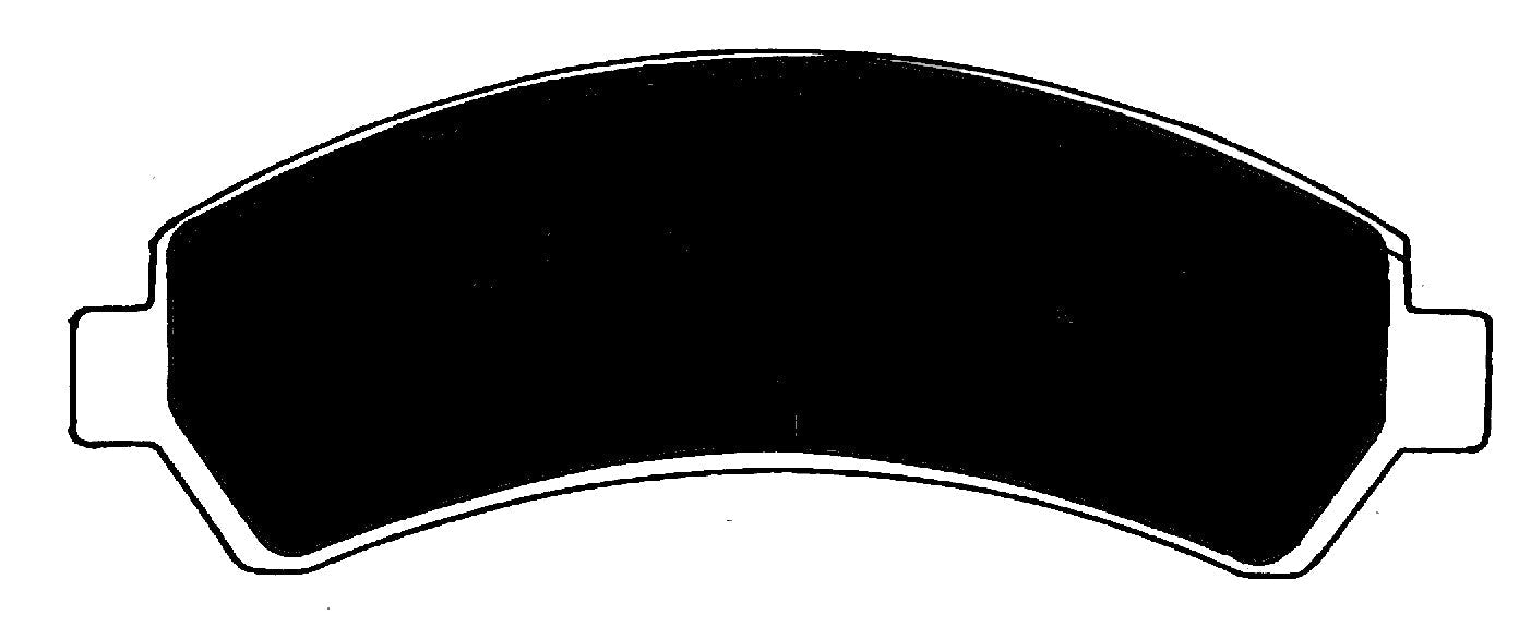Porterfield Brake Pads for 1998 Chevrolet S-10 Pickup 4WD
