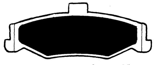 Porterfield Brake Pads for 2001 Pontiac Firebird