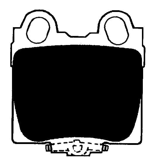 Porterfield Brake Pads for 2004 LEXUS IS 300