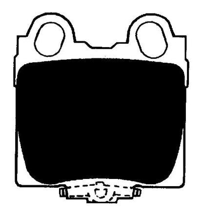 Porterfield Brake Pads for 2001 Lexus GS 430
