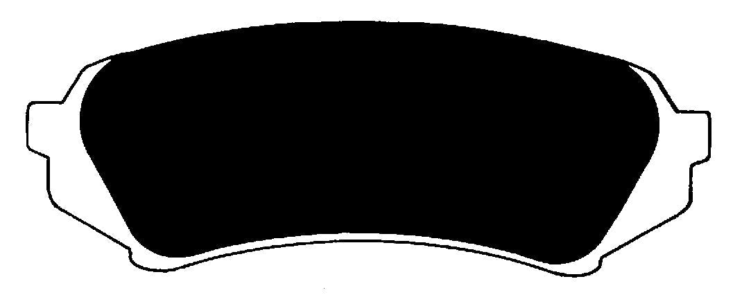 Porterfield Brake Pads for 2001 Lexus LX 470