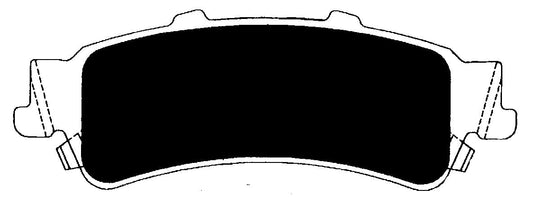 Porterfield Brake Pads for 2001 GMC Yukon XL 2WD 1/2 Ton w/o limited slip axle