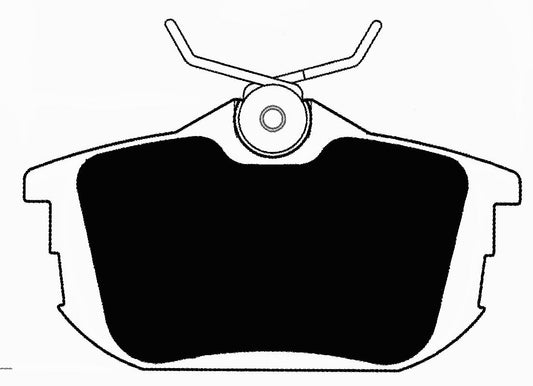 Porterfield Brake Pads for 2002 Volvo V40