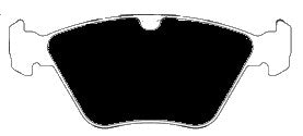 Porterfield Brake Pads for 2008 MERCEDES-BENZ E350 4-Matic