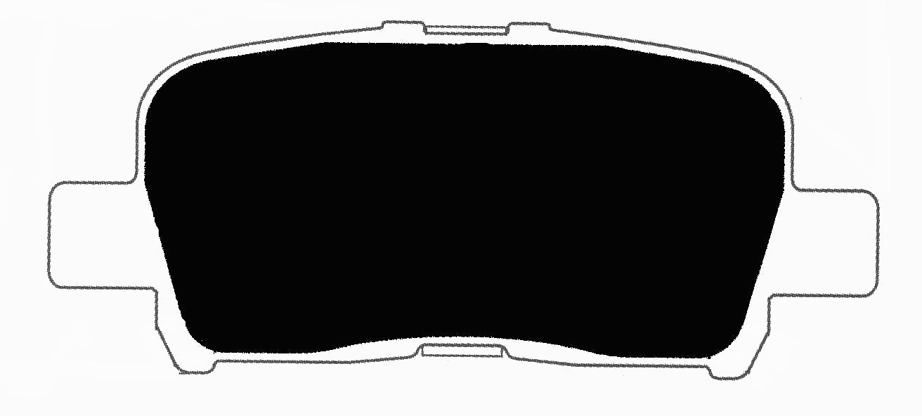 Porterfield Brake Pads for 2001 Acura MDX