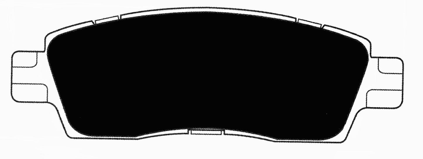 Porterfield Brake Pads for 2006 CHEVROLET TRAILBLAZER