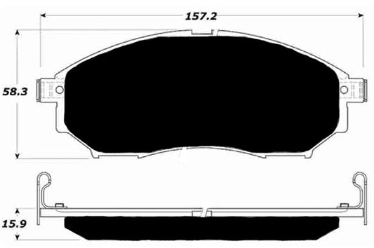Porterfield Brake Pads for 2008 INFINITI G35
