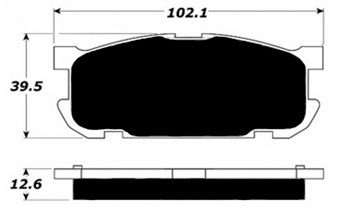 Porterfield Brake Pads for 2003 Mazda MX-5 Miata