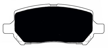 Porterfield Brake Pads for 2008 PONTIAC G5 4 Lug