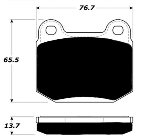 Porterfield Brake Pads for 2002 Infiniti G35 Brembo Brakes