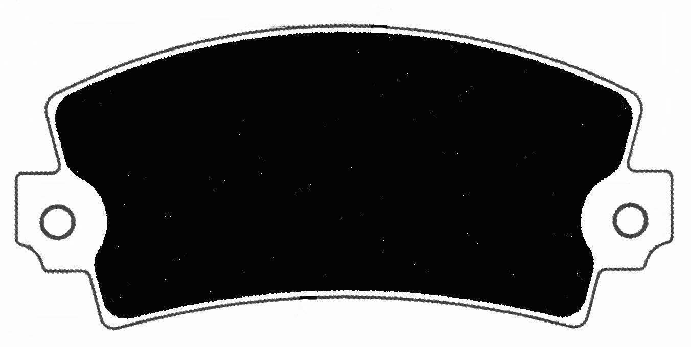 Porterfield Brake Pads for 1988 Lotus Esprit