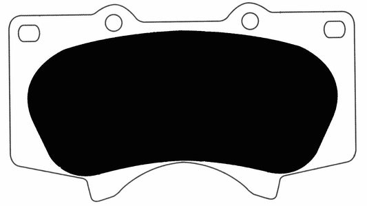 Porterfield Brake Pads for 2004 LEXUS GX 470