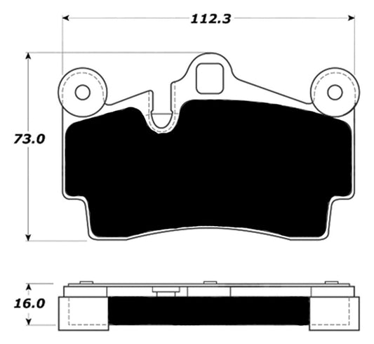 Porterfield Brake Pads for 2006 VOLKSWAGEN TOUAREG V8 4.2L w/330mm Front Discs