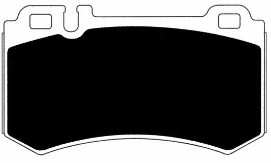 Porterfield Brake Pads for 2004 MERCEDES-BENZ S65 AMG - w/Iron Discs