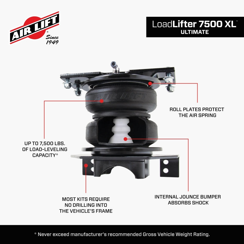 Airlift LoadLifter 7500XL for 11-17 GM 2500/3500