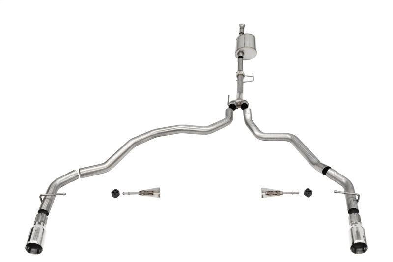 Corsa Performance Corsa 2021-2022 Ford F-150 SuperCab/6.5in Bed 3.5L V6 Sport Cat-Back