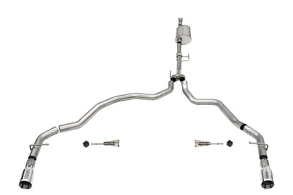 Corsa Performance Corsa 2021-2022 Ford F-150 SuperCab/6.5in Bed 3.5L V6 Sport Cat-Back