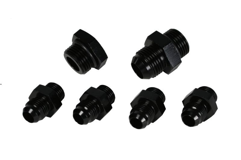 Aeromotive A4 Regulator Fitting Kit (for two (2) carbs) (4) AN-06/(1) AN-10/(1) AN-10