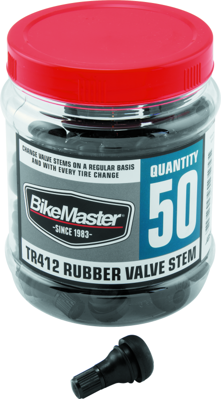 Bike Master BikeMaster Valve Stem TR412 Rubber Tub/51 151411
