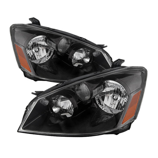 SPYDER Xtune Nissan Altima 05-06 Halogen Model Only OEM Style Headlights Black HD-JH-NA05-OE-BK 9030000
