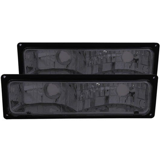 Anzo 1988-1998 Chevrolet C1500 Euro Parking Lights Smoke