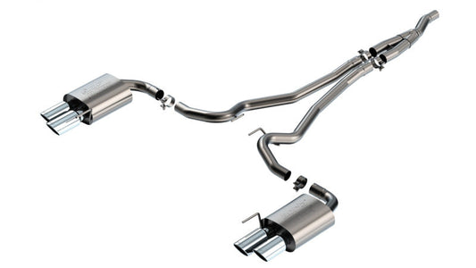 Borla 2024 Ford Mustang Ecoboost 2.3L Cat-Back Exhaust System ATAK w/ Quad Tip - Non-Active 140982
