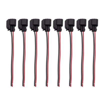 BLOX Racing Injector Pigtail Ev14 Female - Set Of 8 BXFU-00603-EV14-8