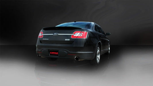 Corsa Performance 10-13 Ford Taurus SHO 3.5L V6 Turbo Sport Cat-Back Exhaust w/ Dual 4in