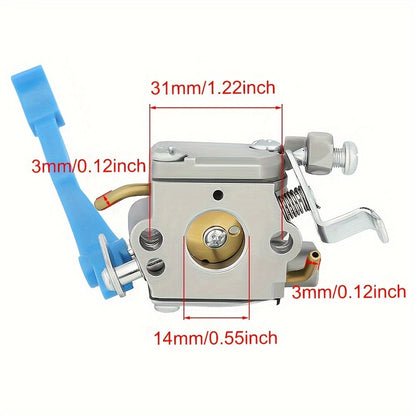 Carburetor for Husqvarna 125BVX 125BX 125B Leaf Blower — Replaces C1Q-W37