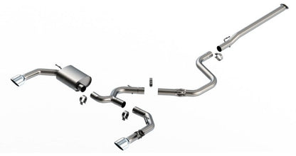 Borla 22-23 Hyundai Elantra N 2.0L 4 CYL. Turbo AT/MT ATAK Catback Exhaust Bright Chrome 140925
