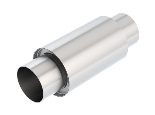 Borla 3 -1/2in In/Out x 5in Round x 8in Long XR-1 Sportsman Shorty Racing Muffler 40004S