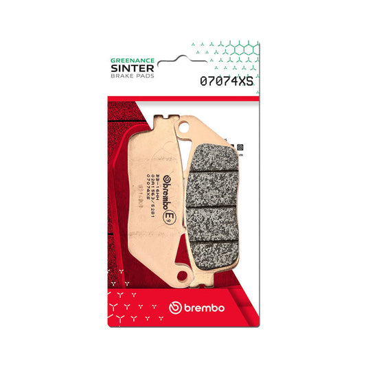 Brembo OE 12-15 BMW C Sport 600cc/12-21 BMW C GT 650cc Sinter Brake Pad - Front 07074XS