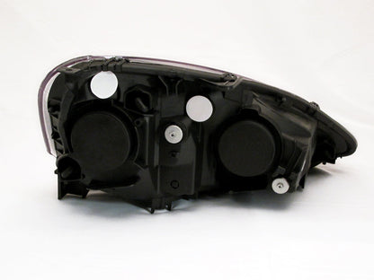 Anzo 2002-2004 Acura Rsx Crystal Headlights Black