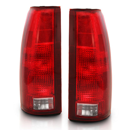 ANZO 1988-1999 Chevy C1500 Taillight Red/Clear Lens w/ Circuit Boardá(OE Replacement)