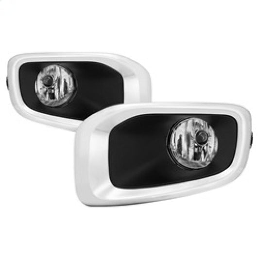 Spyder 15-17 Jeep Renegade OEM Fog Lights w/Switch & Cover - Clear (FL-JREN-T-C) 5085023