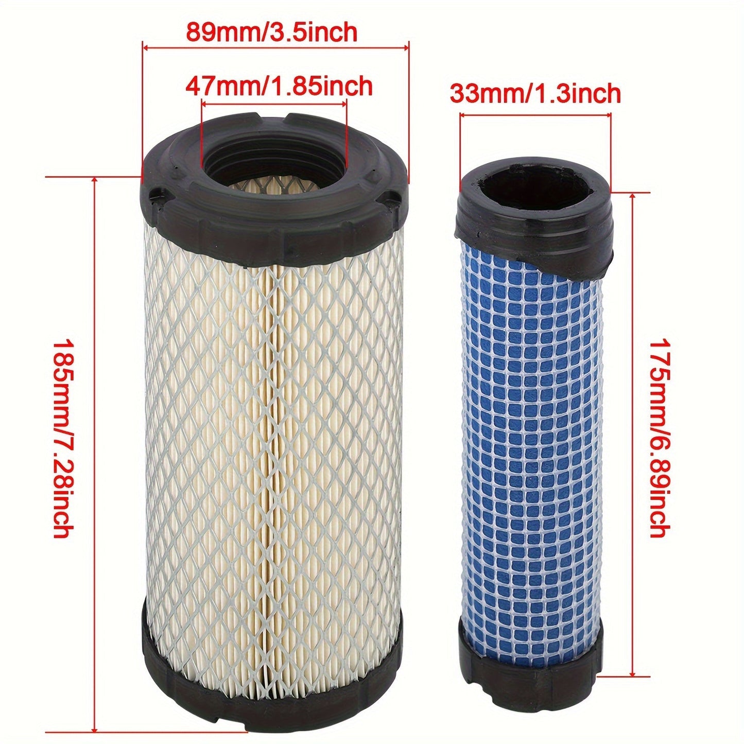 Air Filter for Kohler — Replaces 25-083-02S